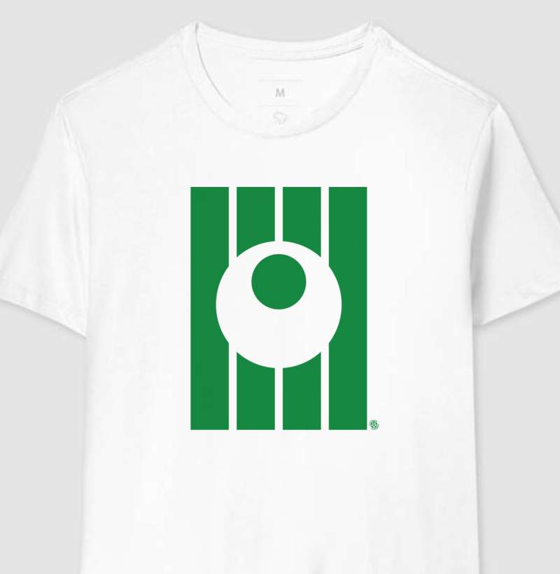 Camiseta Verdão Minimal – Verde que Representa – Algodão Premium