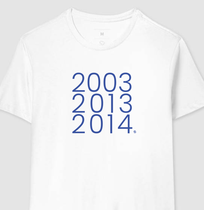 Camiseta Anos de Glória - Cabuloso - Algodão Premium