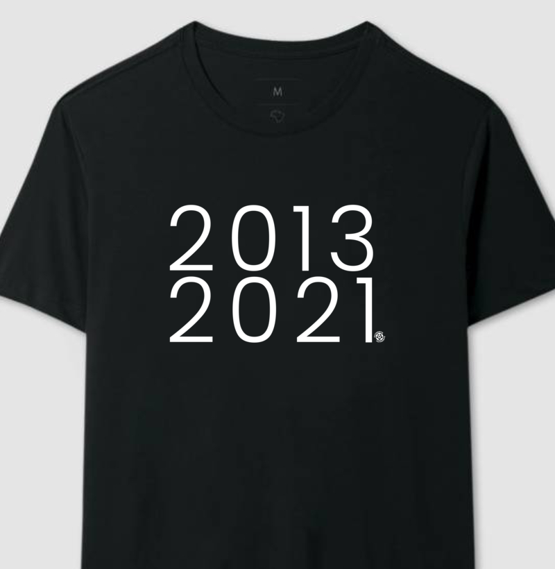 Camiseta Anos de Glória – Galo – Algodão Premium