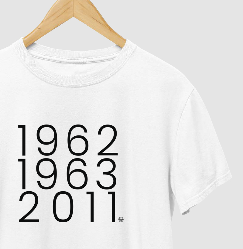 Camiseta Anos de Glória - Peixe da Vila - Algodão Premium