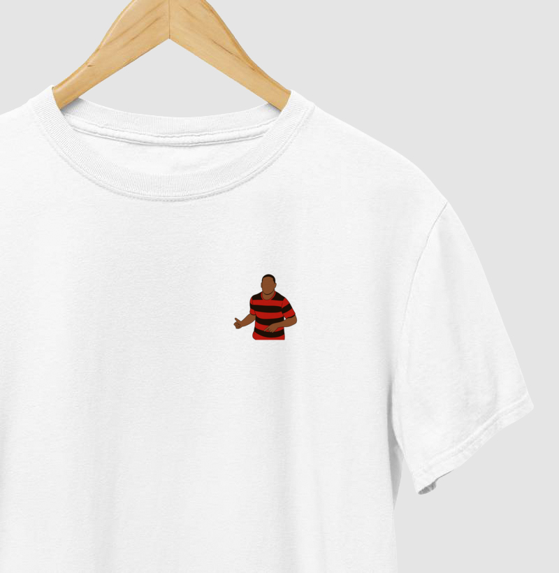 Camiseta Adriano - O Imperador Rubro-Negro - Algodão Premium