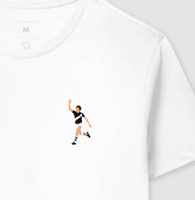 Camiseta Roberto Dinamite Ídolo da Colina - Algodão Premium