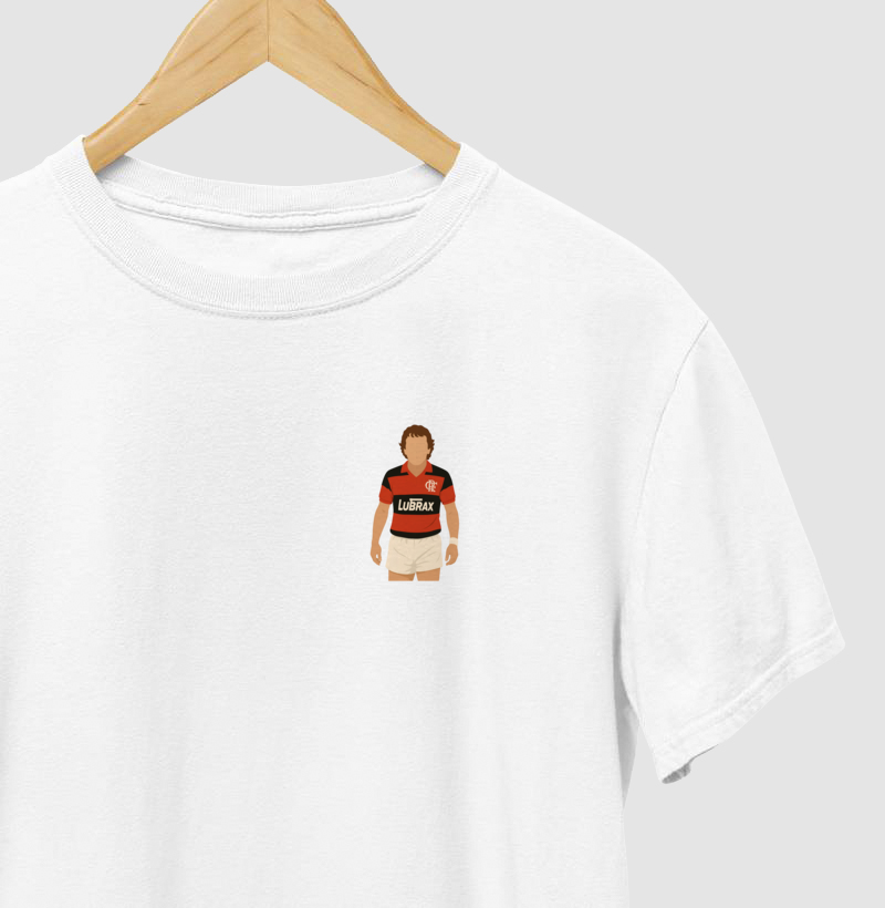 Camiseta Zico – O Eterno 10 da Gávea - Algodão Premium