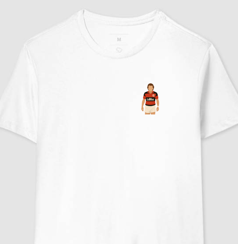 Camiseta Zico – O Eterno 10 da Gávea - Algodão Premium