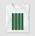 Camiseta Tricolor Minimal – Algodão Premium
