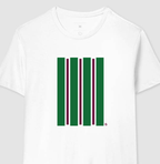 Camiseta Tricolor Minimal – Algodão Premium