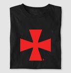 Camiseta Cruz de Malta – Orgulho da Colina – Algodão Premium