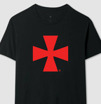 Camiseta Cruz de Malta – Orgulho da Colina – Algodão Premium