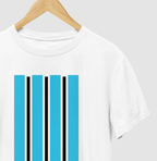 Camiseta - Minimal Imortal – Azul, Preto e História – Algodão Premium