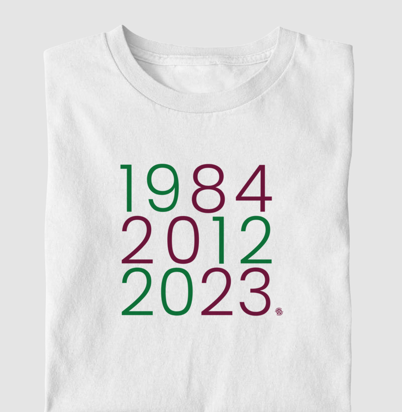 Camiseta Anos - Tricolor das Laranjeiras – Algodão Premium