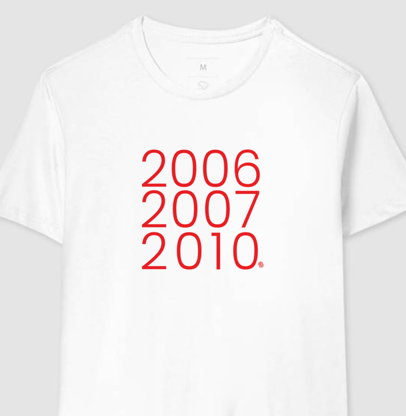 Camiseta Anos de Glória – Colorado – Algodão Premium