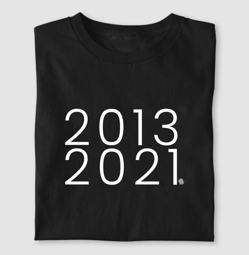 Camiseta Anos de Glória – Galo – Algodão Premium