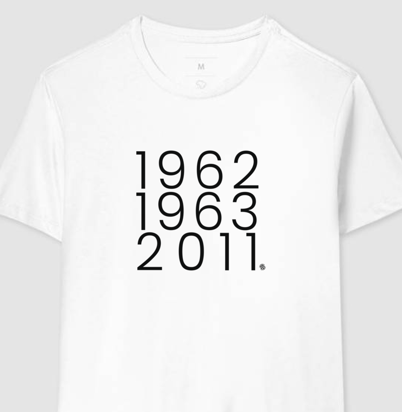 Camiseta Anos de Glória - Peixe da Vila - Algodão Premium