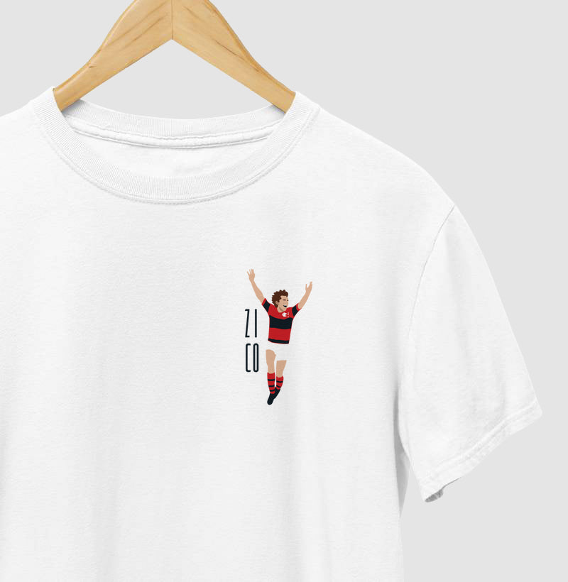 Camiseta - Zico Camisa 10 Gávea - Algodão Premium