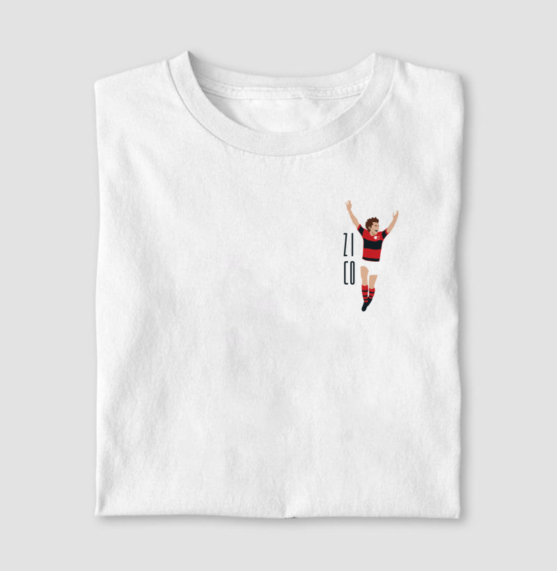Camiseta - Zico Camisa 10 Gávea - Algodão Premium