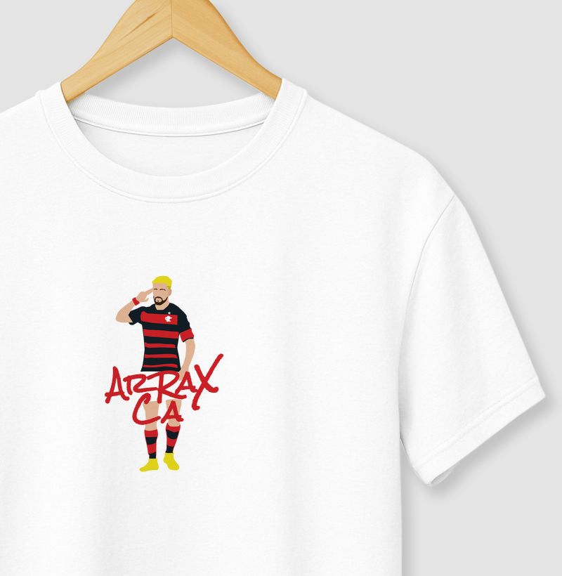 Camiseta Preta - Arraxca - Algodão Premium