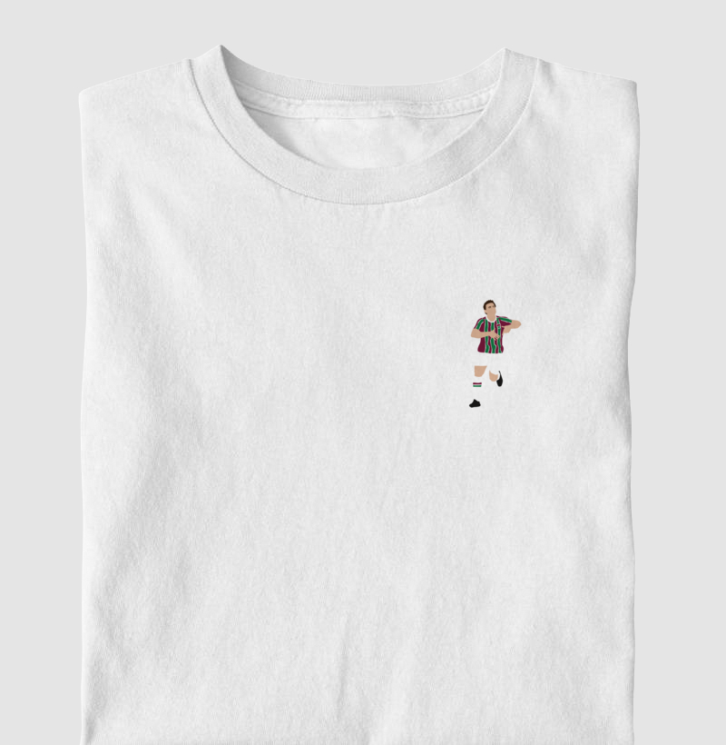 Camiseta - Fred Artilheiro Tricolor - Algodão Premium