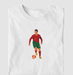 Camiseta CR7 - O 7 que fez Portugal sonhar e vencer - Algodão Premium