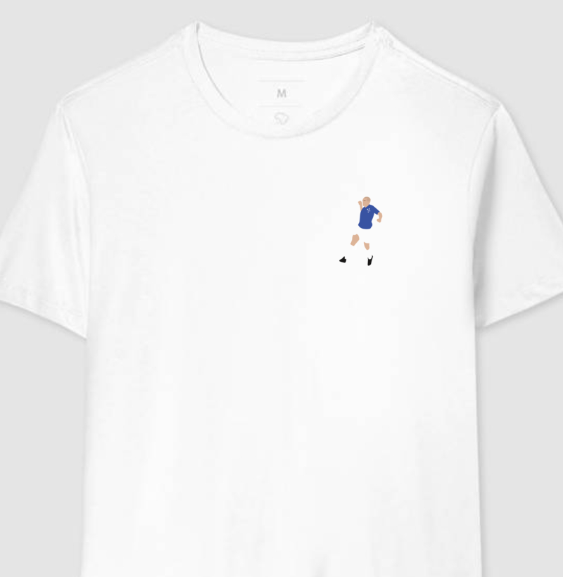 Camiseta - Alex Maestro Celeste - Algodão Premium