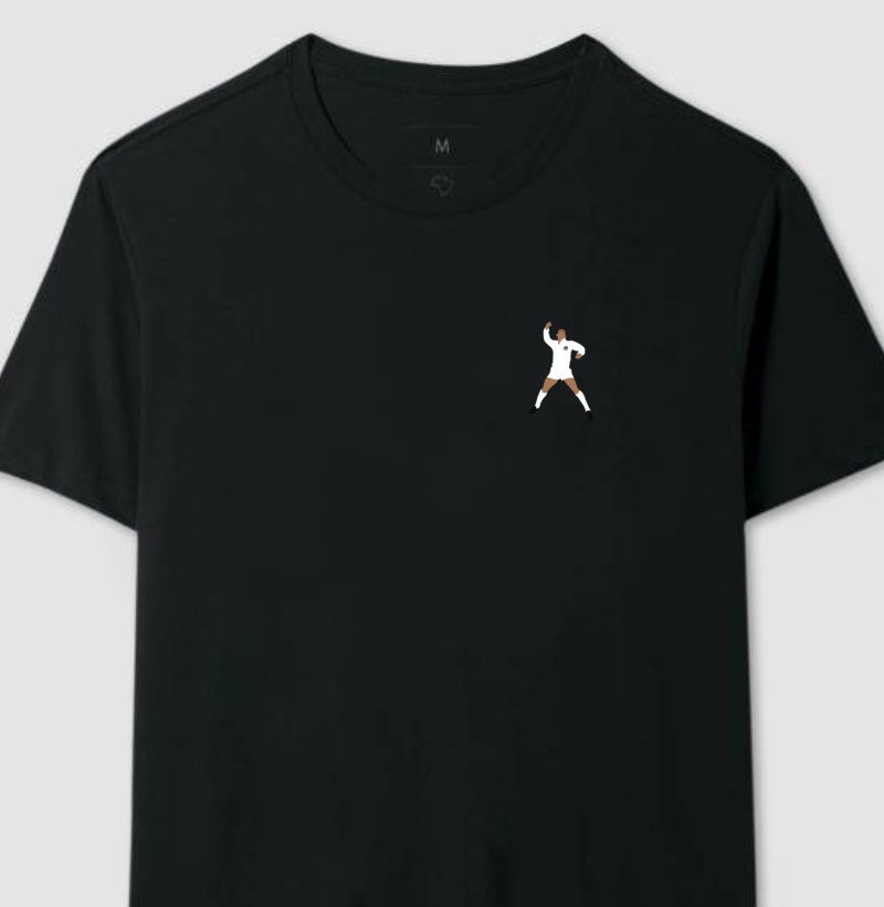 Camiseta - Pelé Rei da Vila - Algodão Premium