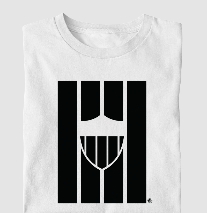 Camiseta Identidade Alvinegra – Atlético em Traços – Algodão Premium