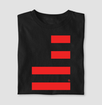 Camiseta Mengo Minimal - Faixas Rubro-Negras – Algodão Premium