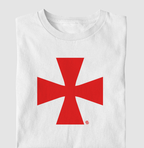 Camiseta Cruz de Malta – Orgulho da Colina – Algodão Premium