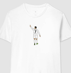 Camiseta CR7 - Rei de Madrid - Algodão Premium