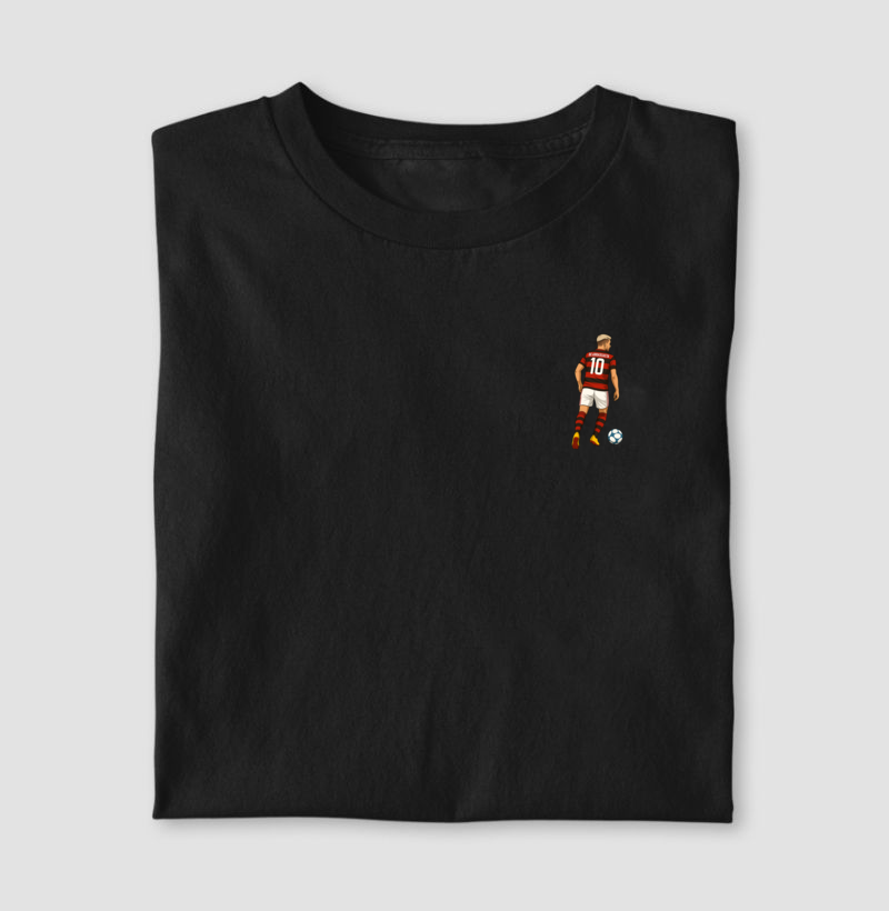 Camiseta De Arrascaeta – Maestro Rubro-Negro – Algodão Premium