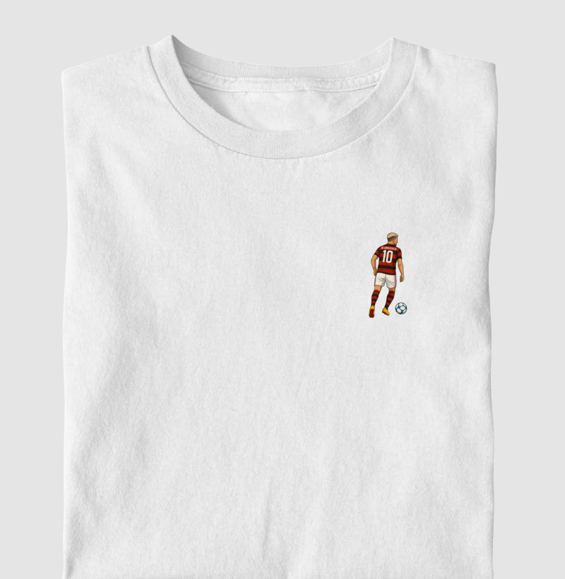 Camiseta De Arrascaeta – Maestro Rubro-Negro – Algodão Premium