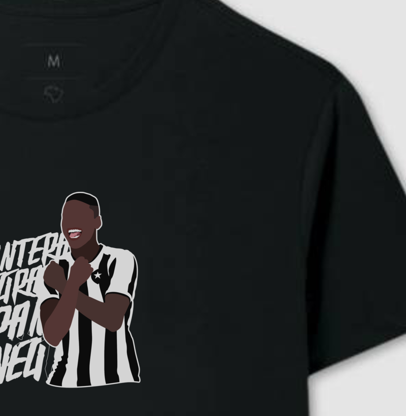 Camiseta – A Pantera Negra do Glorioso – Algodão Premium