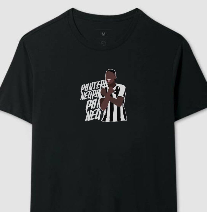 Camiseta – A Pantera Negra do Glorioso – Algodão Premium