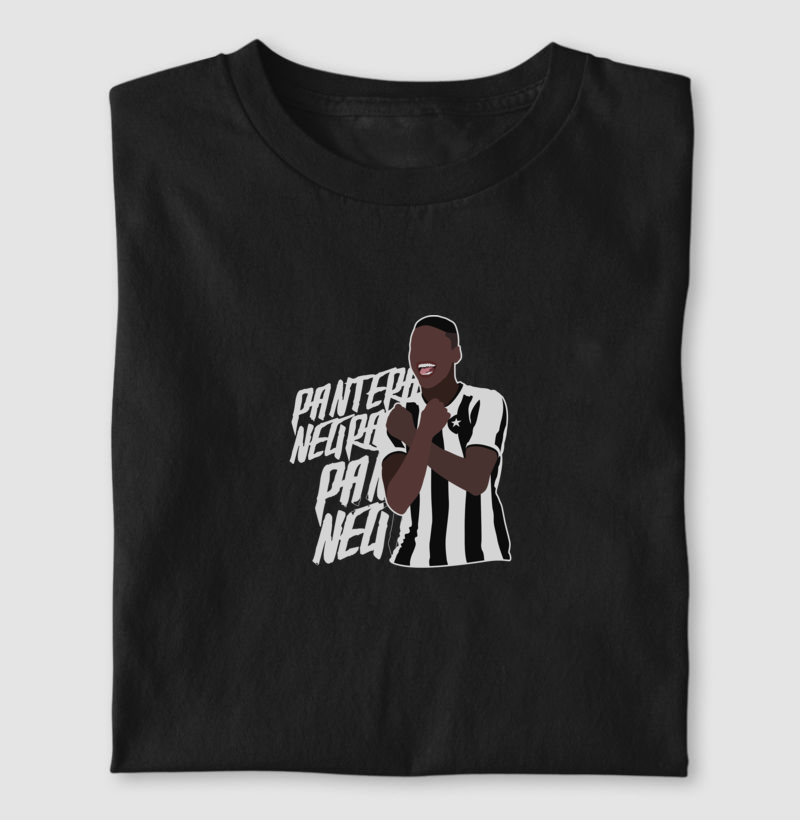 Camiseta – A Pantera Negra do Glorioso – Algodão Premium