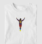 Camiseta Ronaldinho O Bruxo do Barça – Algodão Premium