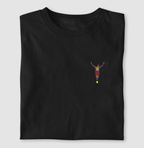 Camiseta Ronaldinho Barça – Estampa no Peito – Algodão Premium