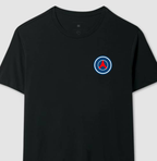 Camiseta - Escudo Minimalista PSG - Algodão Premium