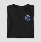 Camiseta - Escudo Minimalista PSG - Algodão Premium