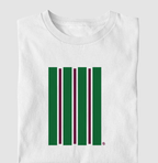 Camiseta Tricolor Minimal – Algodão Premium