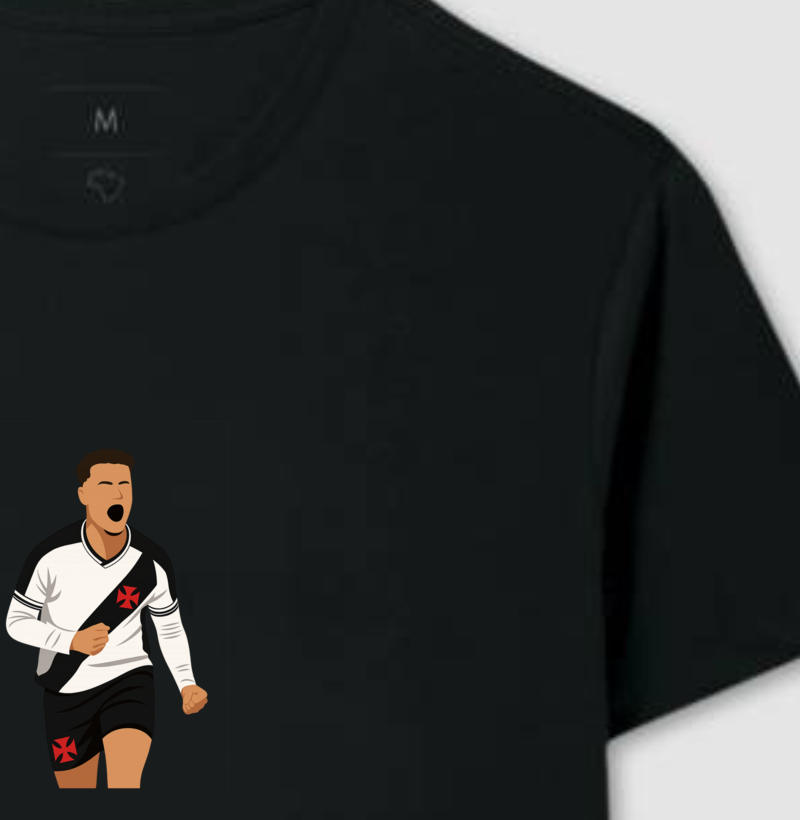 Camiseta – O Camisa 10 da Colina – Algodão Premium