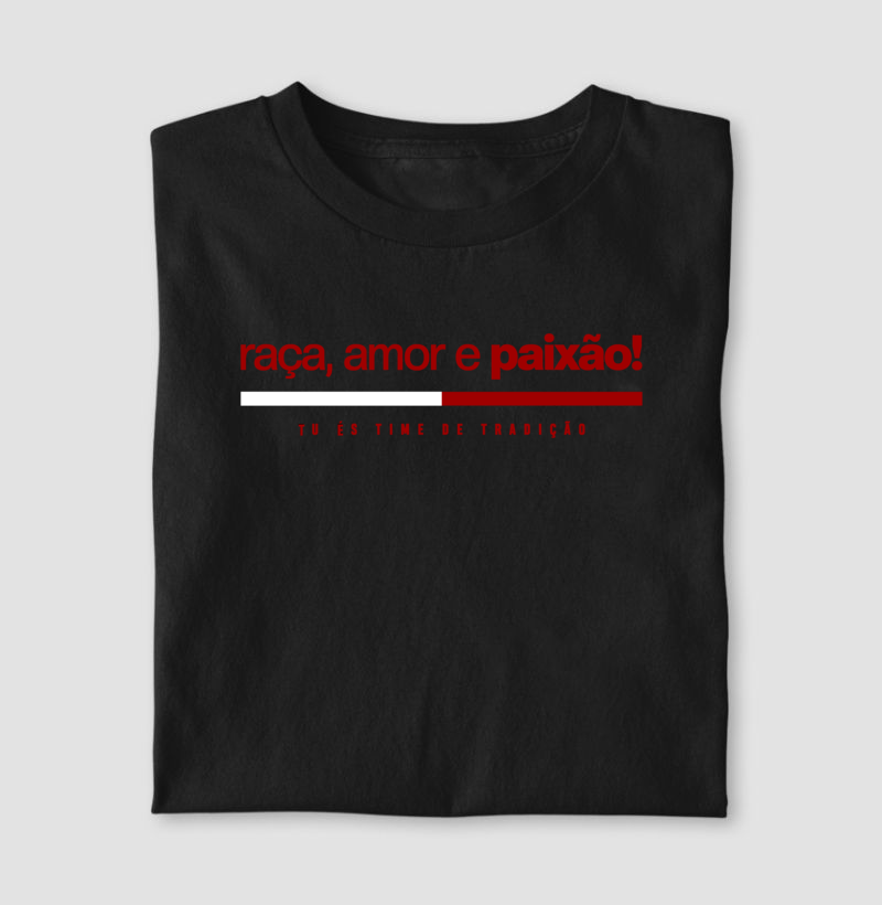 Camiseta – Raça em Cada Grito – Algodão Premium