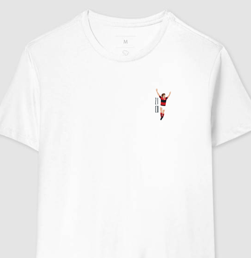 Camiseta – A Lenda da Camisa 10 – Algodão Premium