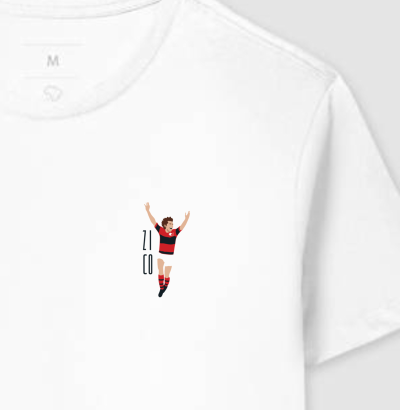 Camiseta – A Lenda da Camisa 10 – Algodão Premium