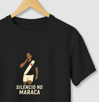 Camiseta Silêncio No Maraca – O Baixinho Da Colina - Algodão Premium