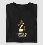 Camiseta Silêncio No Maraca – O Baixinho Da Colina - Algodão Premium