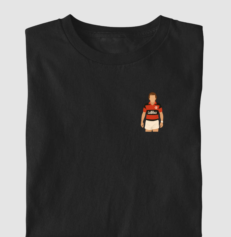 Camiseta Zico – O Eterno 10 da Gávea - Algodão Premium