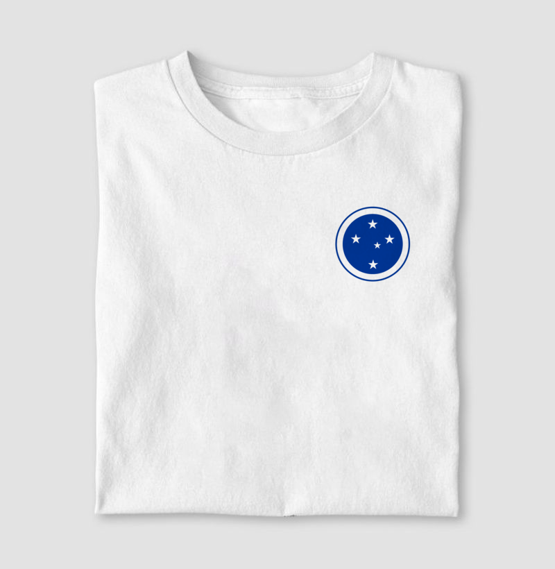 Camiseta Escudo Minimalista Cabuloso - Algodão Premium