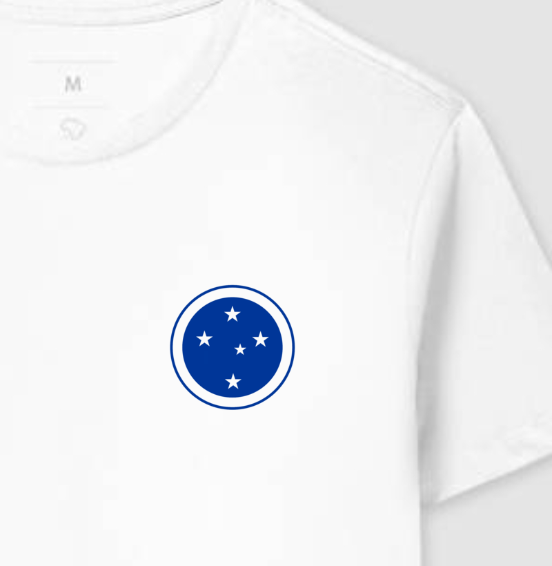 Camiseta Escudo Minimalista Cabuloso - Algodão Premium